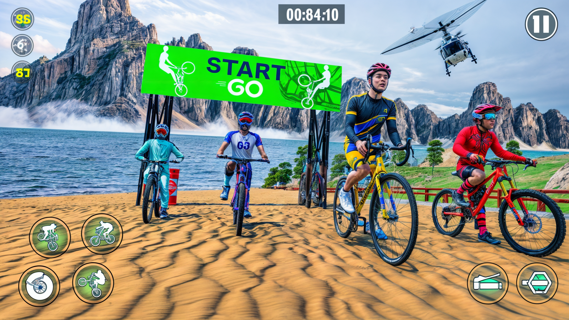 Dirtbike BMX Cycle Stunt Ridin Game Screenshot