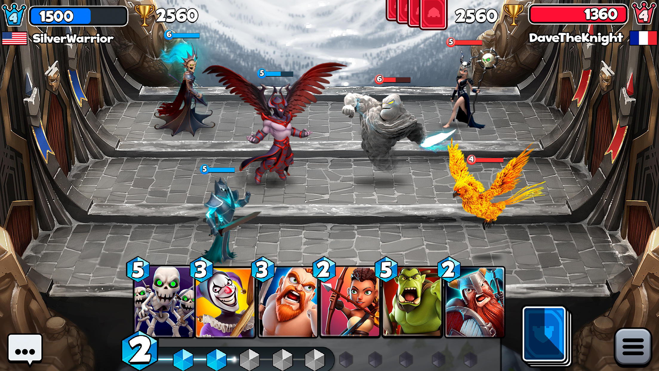 Castle Crush：Epic Battle Game Screenshot