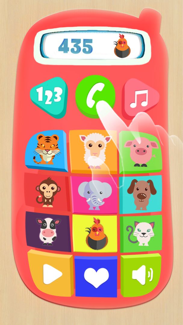Baby Phone for Kids. Learning Numbers for Toddlers遊戲截圖