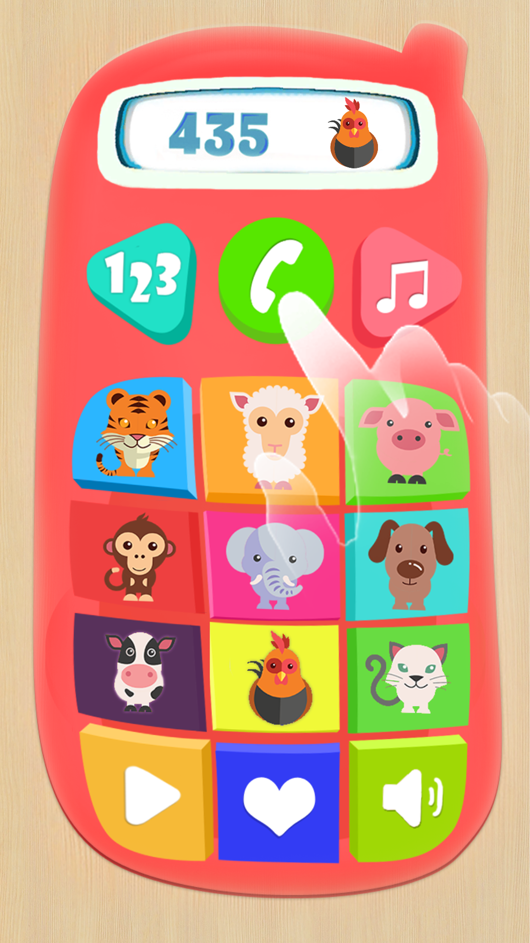 Baby Phone for Kids. Learning Numbers for Toddlers 遊戲截圖