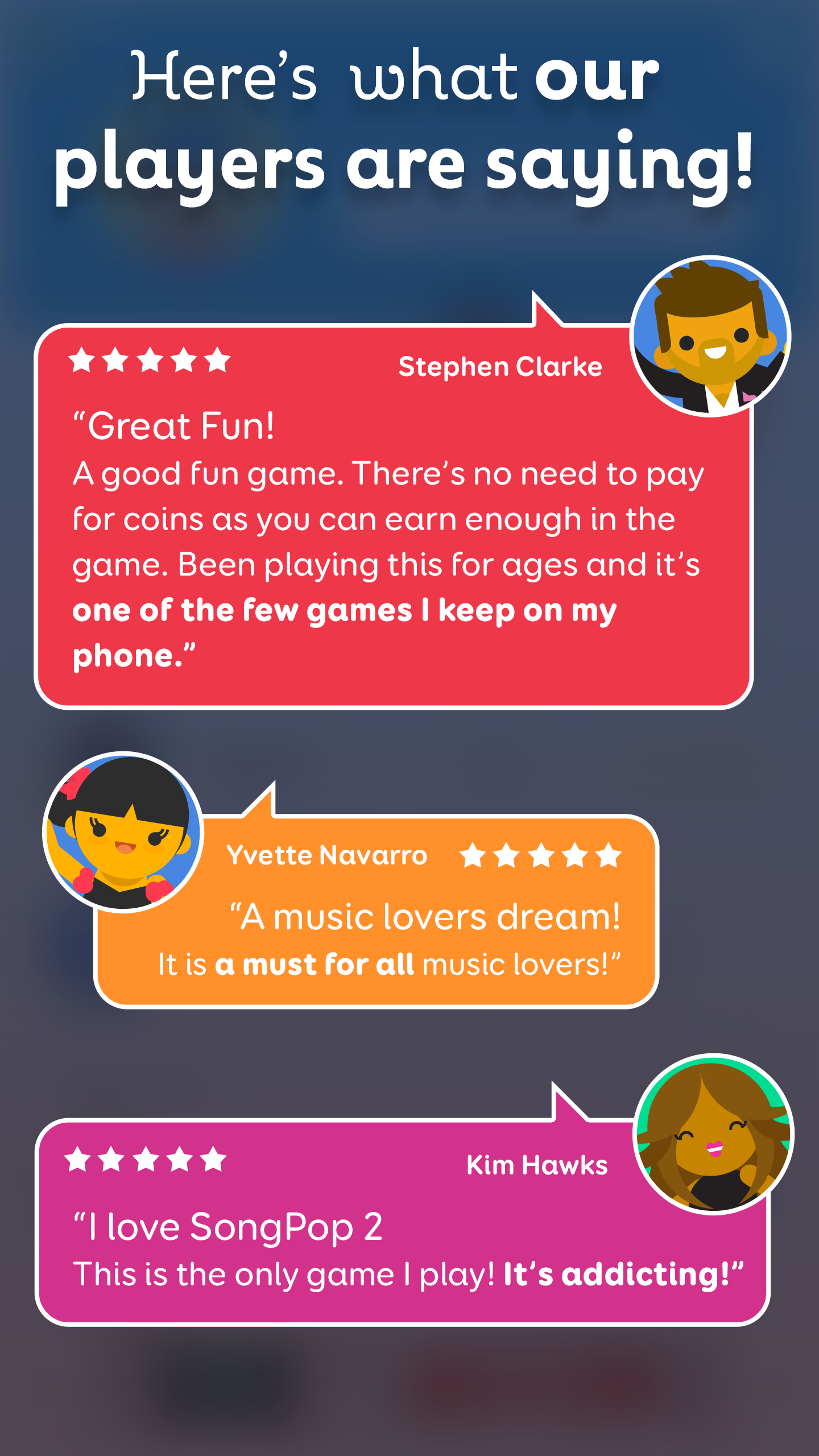 Cuplikan Layar Game SongPop Classic: Music Trivia