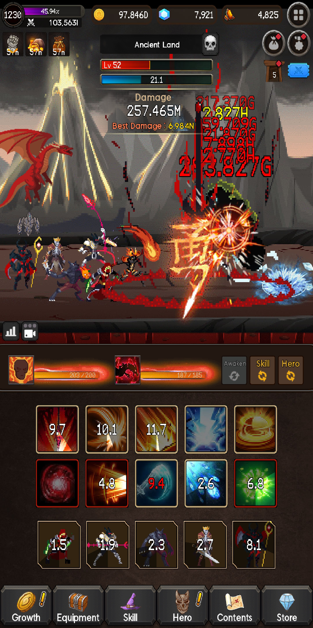 Pixel Knights Game Screenshot