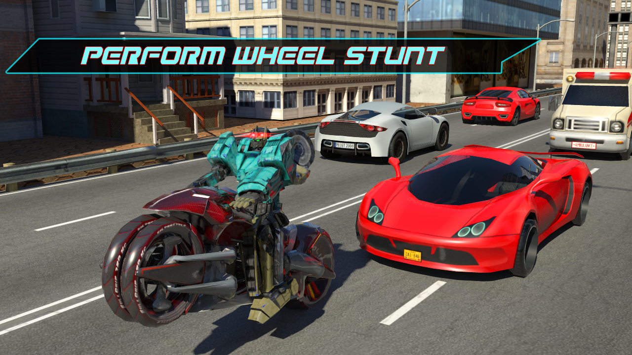 Screenshot 9 of Futuristic Robot Tron Rider 1.2