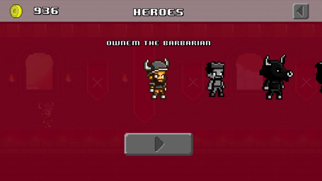 Screenshot of Pixel Heroes - Endless Arcade Runner