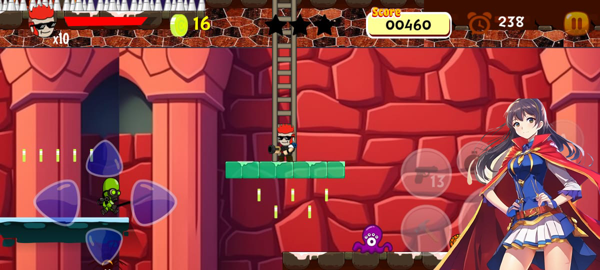 Little Warrior Rush Game Screenshot