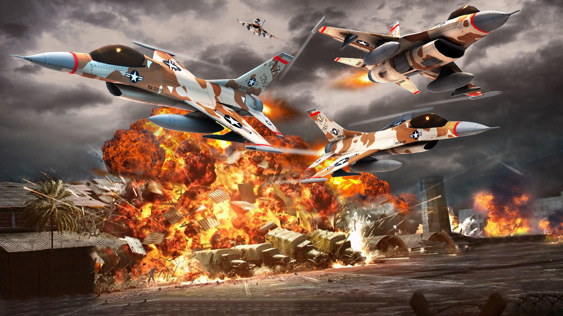Screenshot 3 of Fighter Jet War Plane Games 