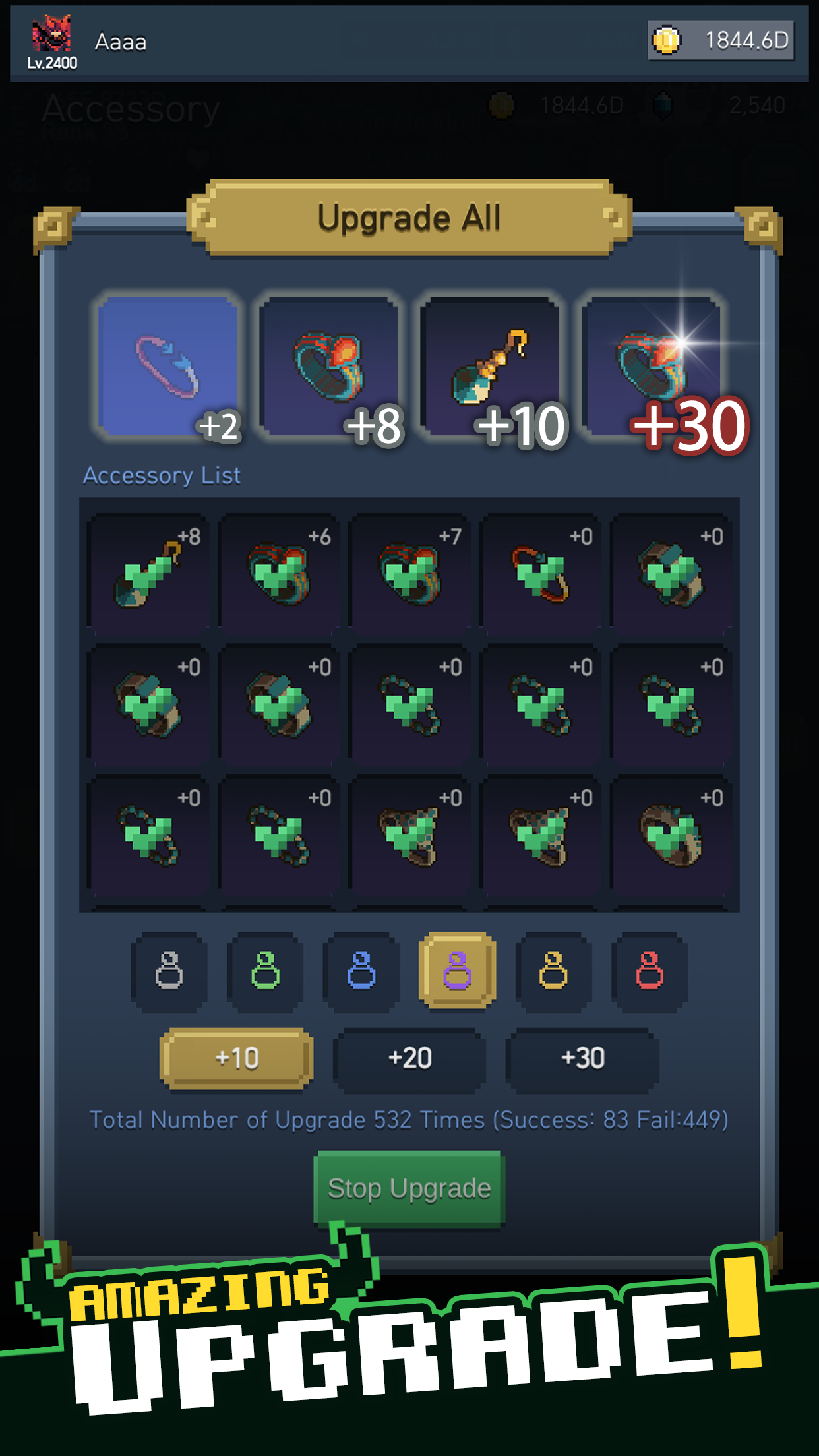 The Demonized: Idle RPG Game Screenshot