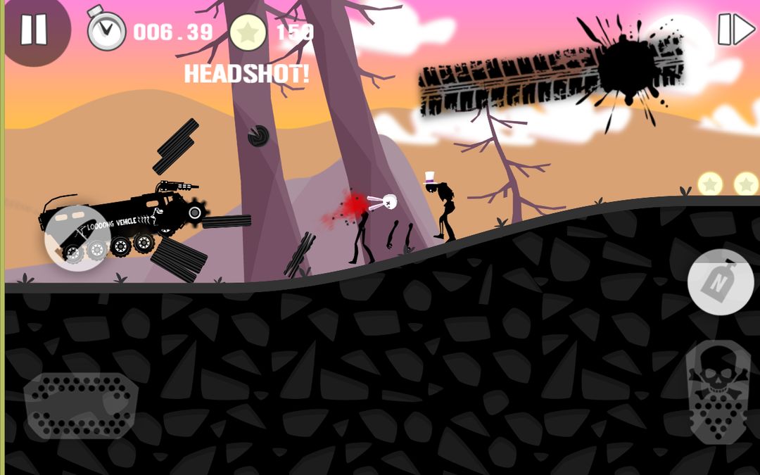 Zombie Race - Undead Smasher screenshot game