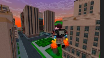 Block City Wars: Vice World 3d Game Screenshot