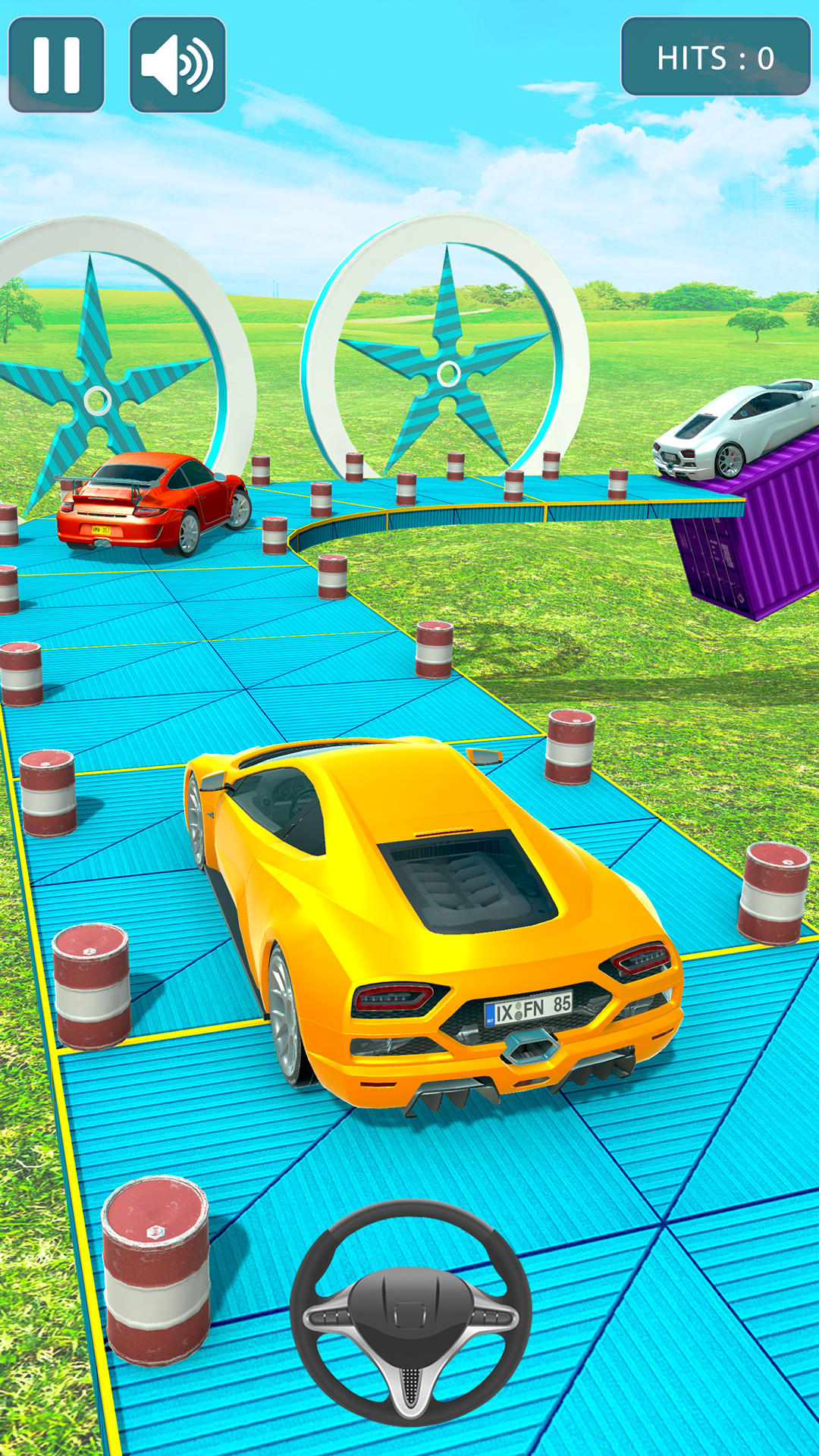 Mini Car Climb Driving Game Game Screenshot