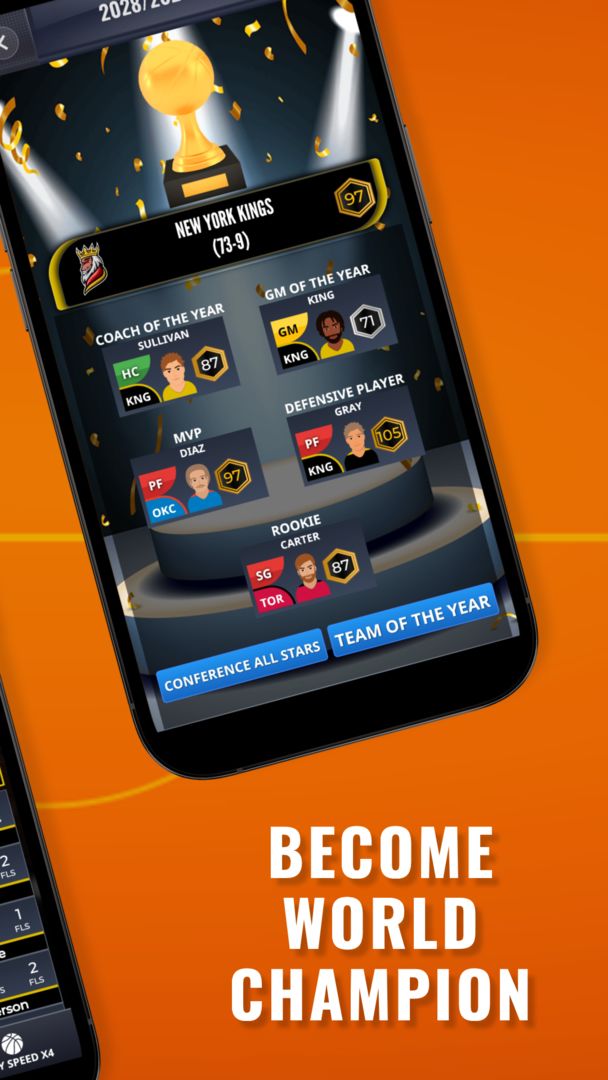 Screenshot of Ultimate Basketball GM 2024