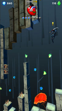 Jumping Knight Game Screenshot