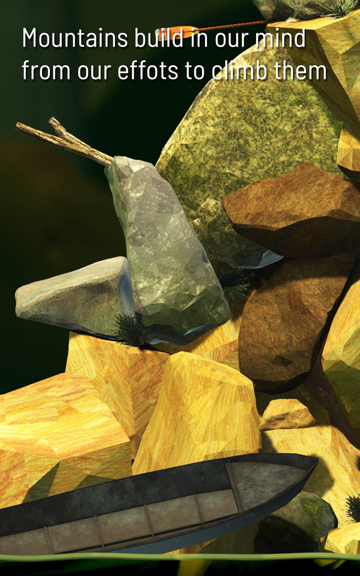 Getting Over It Game Screenshot