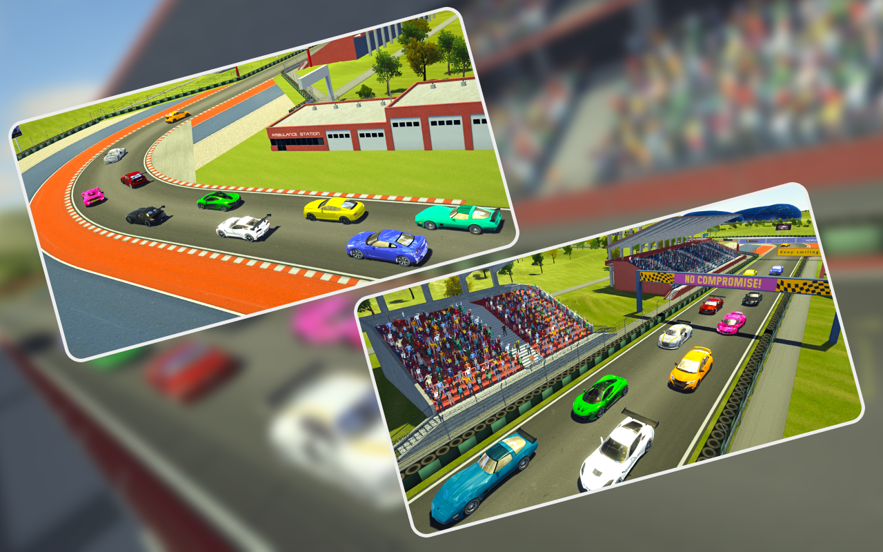Crazy Street Stock Cars Racing screenshot game
