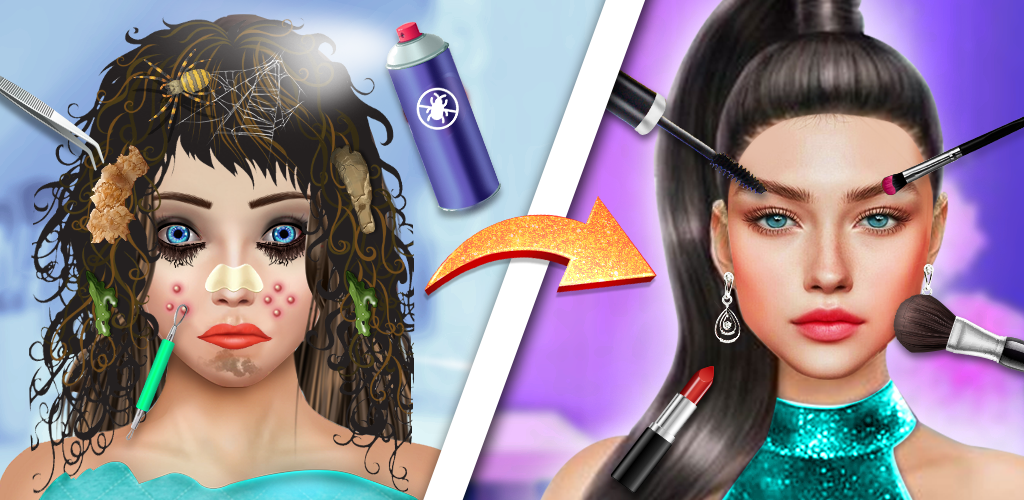 Download do APK de Salão de Beleza Maquiagem Spa - Jogo de Moda para Android