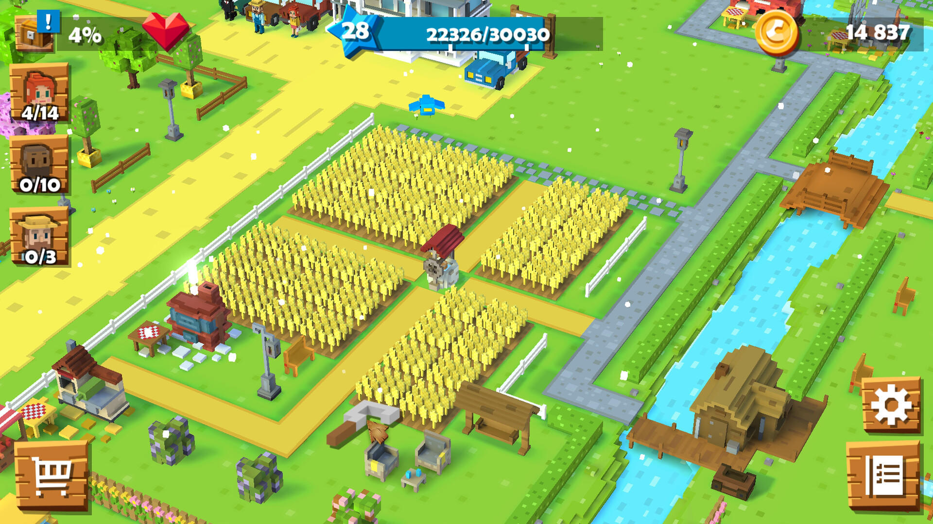 Screenshot of Blocky Farm