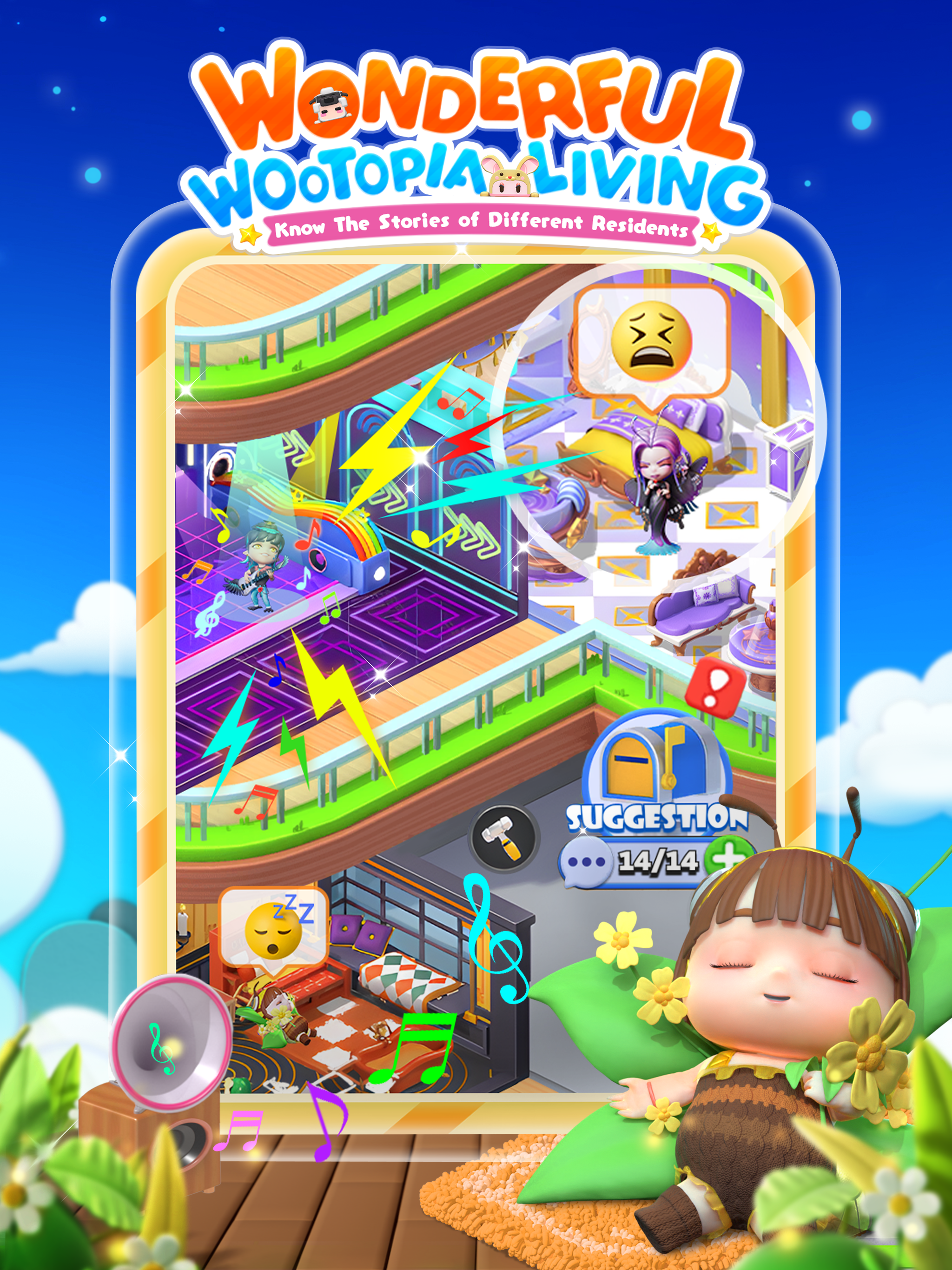 Woo!topia Game Screenshot