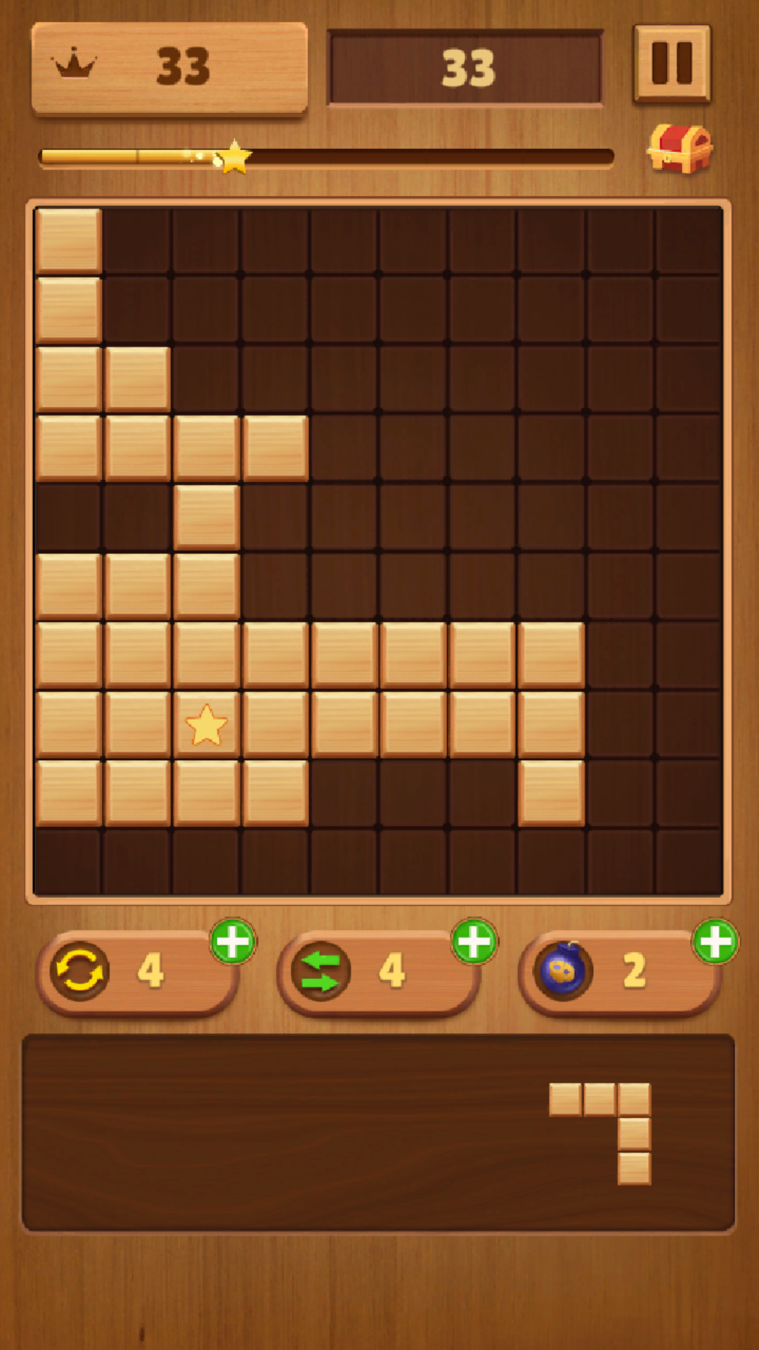 Wood Block Puzzle 2024 Game Screenshot