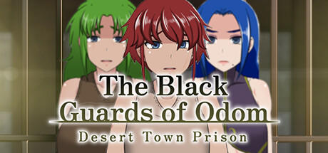 Banner of The Black Guards of Odom - Desert Town Prison 