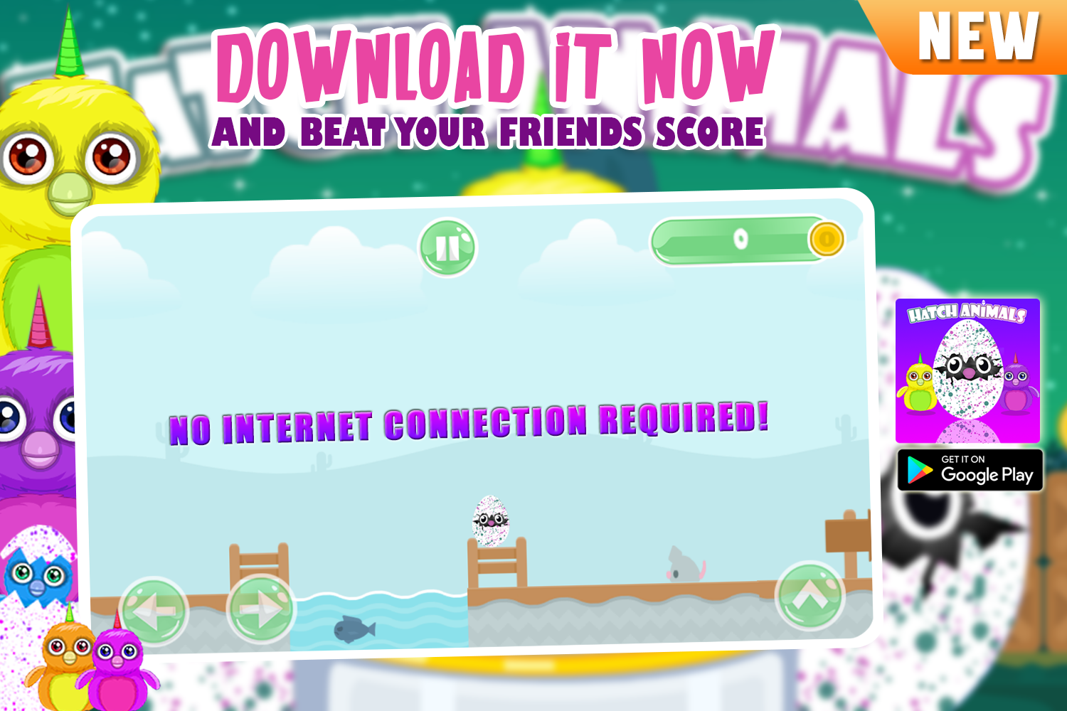 Hatsh eggs 🐣 ภาพหน้าจอเกม