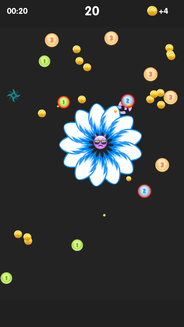 数字弹球 ゲームのスクリーンショット