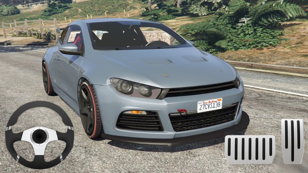 Golf Volkswagen Drift Simulator screenshot game