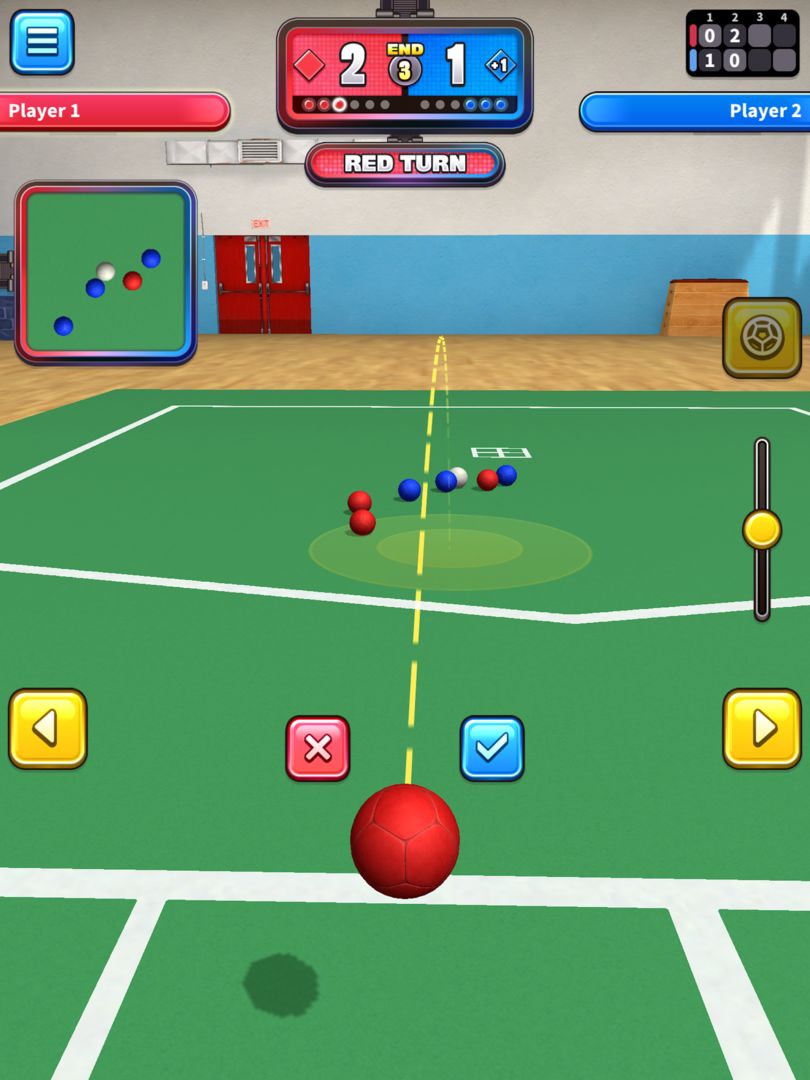 Boccia Battle screenshot game