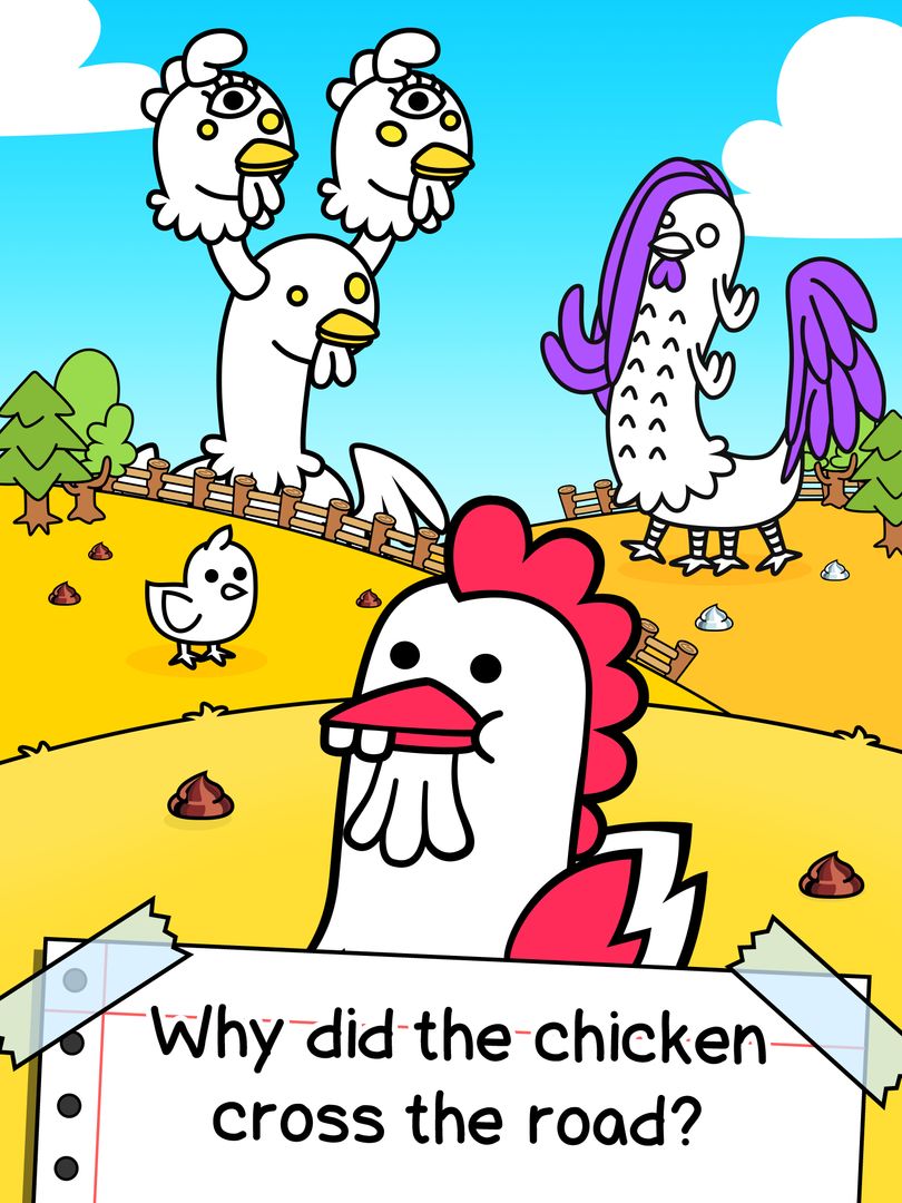 Chicken Evolution - 🐓 Mutant Poultry Farm Clicker 게임 스크린 샷
