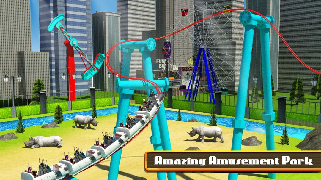 Roller Coaster Games ภาพหน้าจอเกม