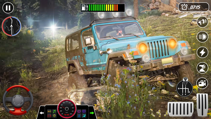 Offroad Jeep Driving Simulator Game Screenshot