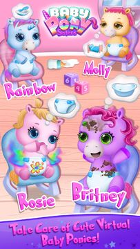 Baby Pony Sisters Game Screenshot