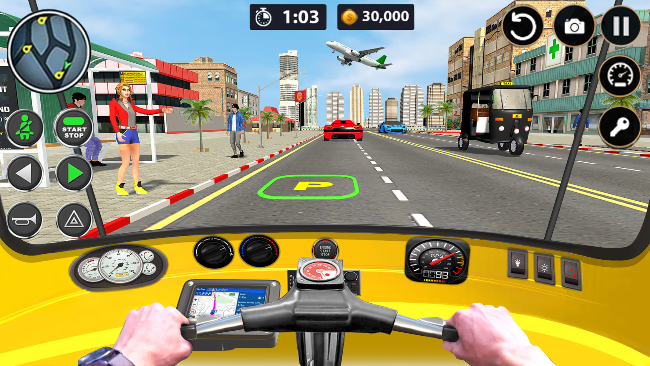 Screenshot of Tuk Tuk Auto - Rickshaw Games