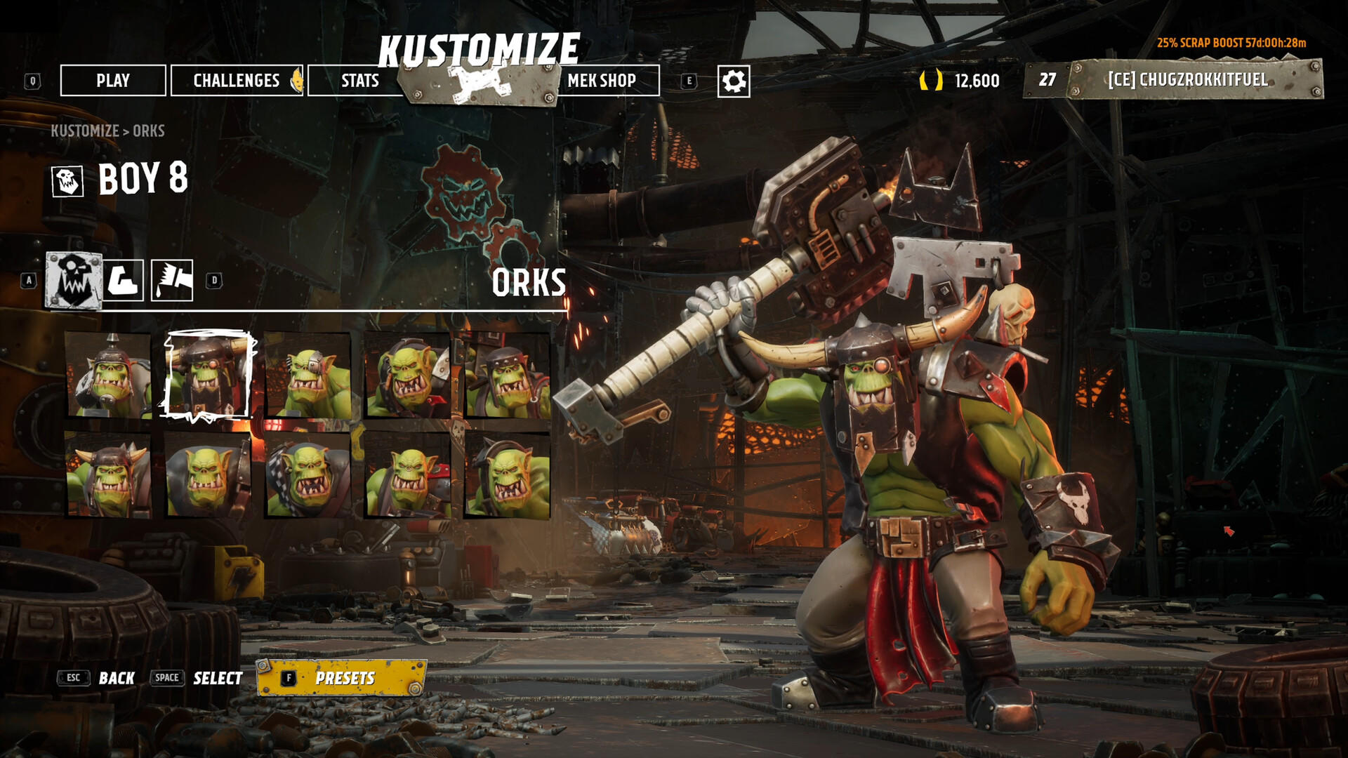Warhammer 40,000: Speed Freeks Game Screenshot