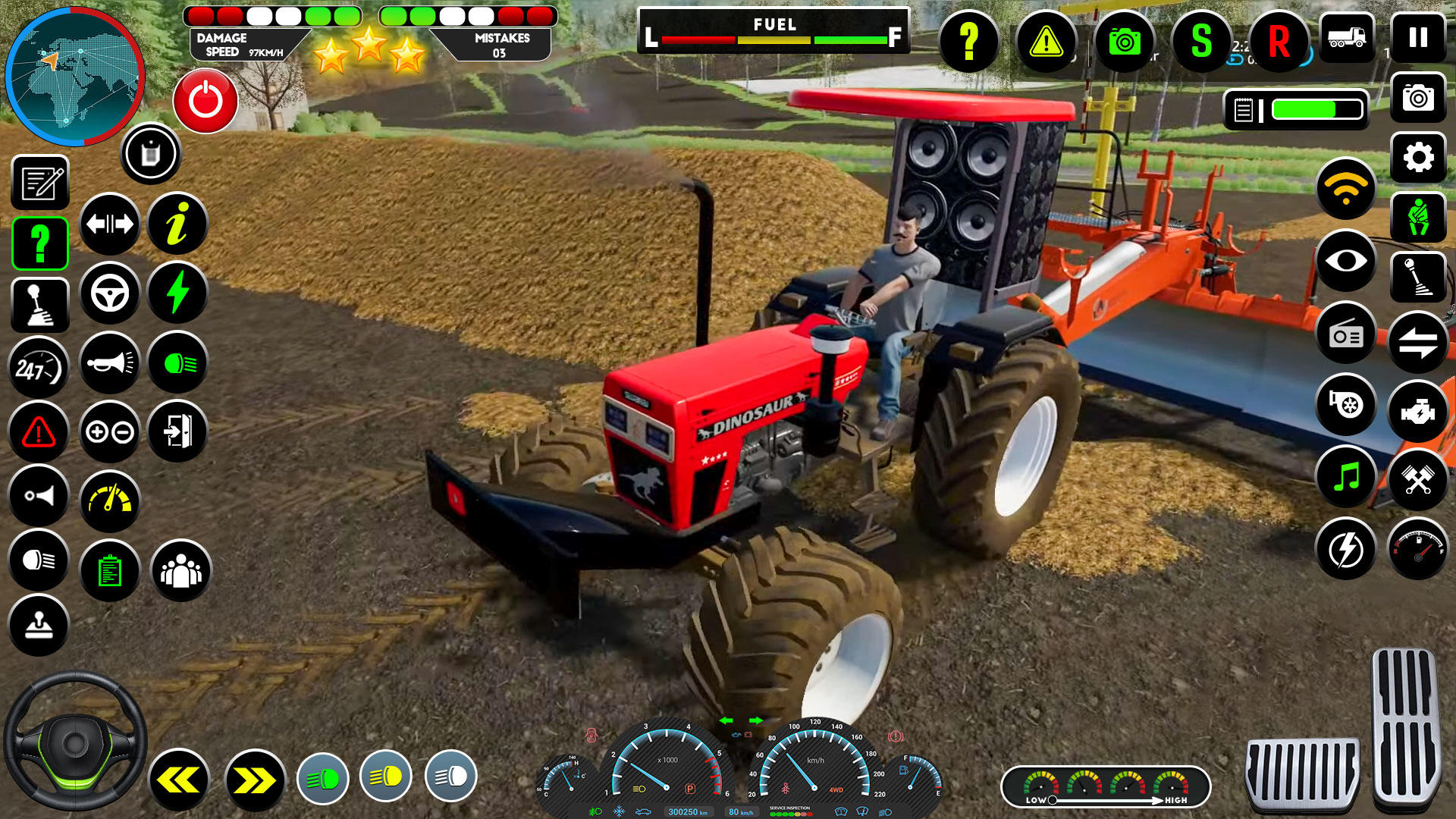 Screenshot 2 of Indian Tractor Tochan Game 3D 