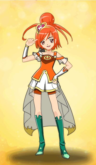 Screenshot of Smile Cure and Precure Avatar Maker