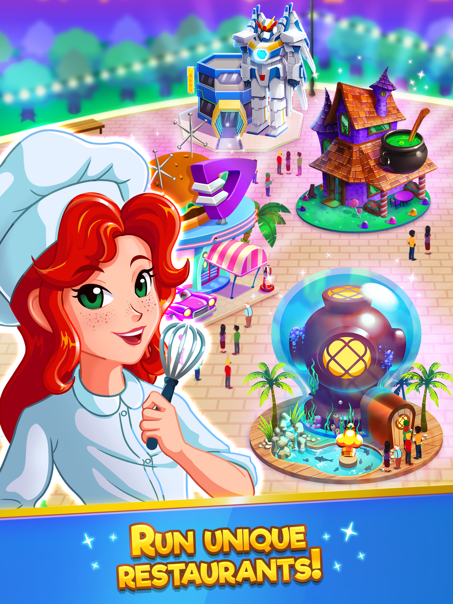 Chef Rescue: Restaurant Tycoon Game Screenshot