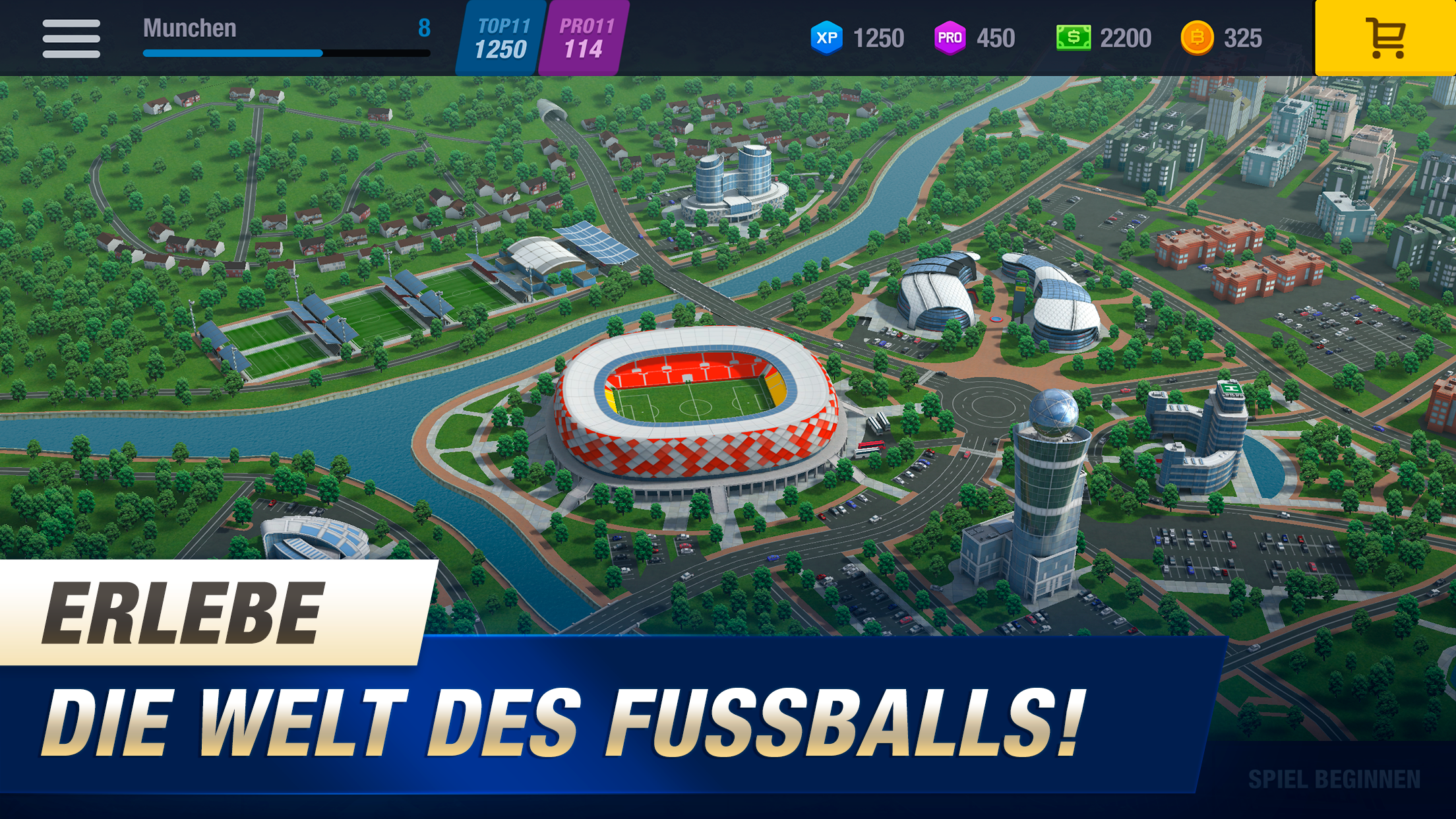Screenshot 1 of 11x11: Fußballmanager 1.0.8420