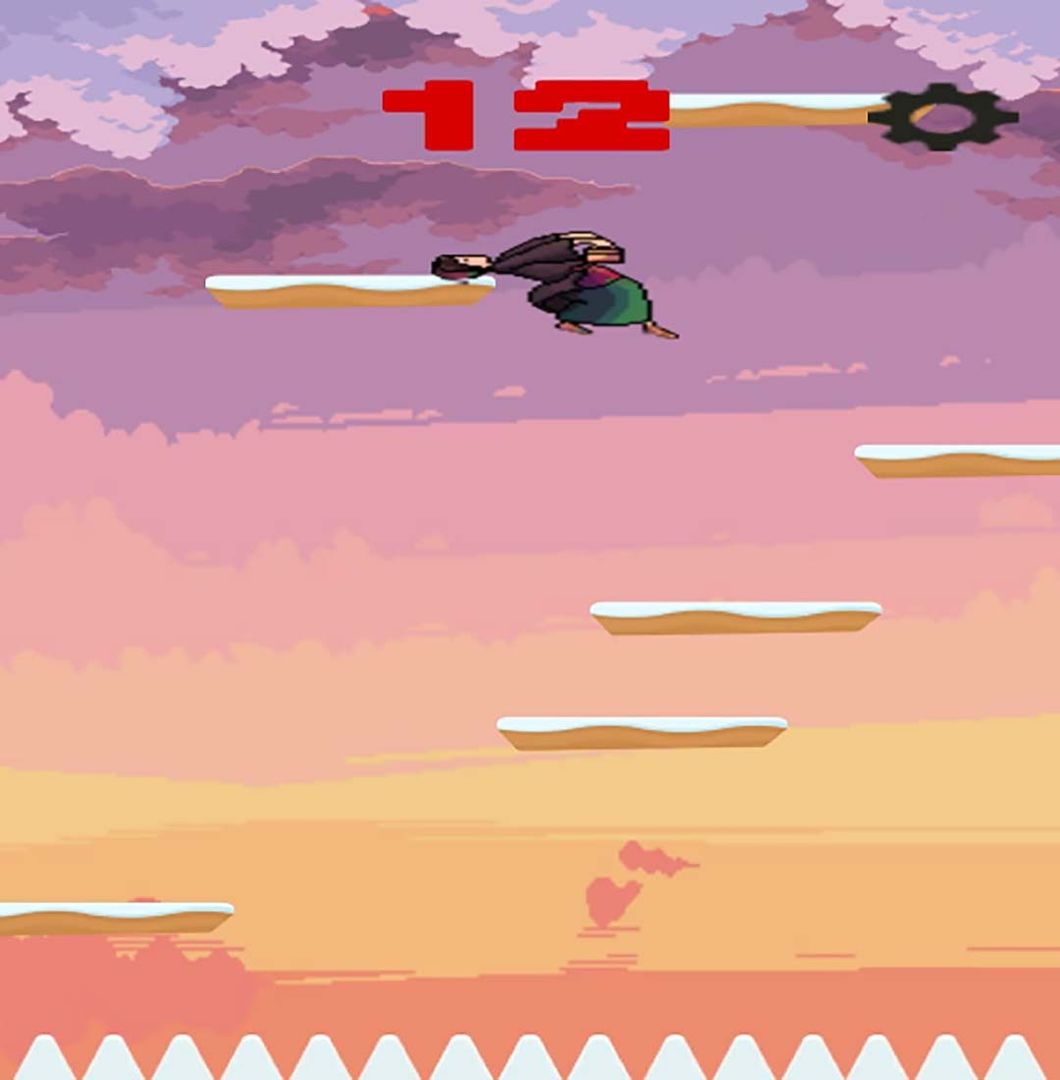 Jump With Ninja (JuWiN) screenshot game