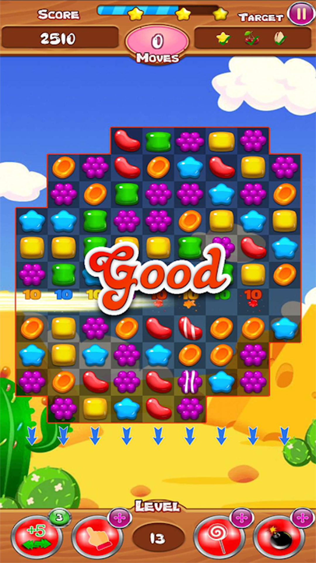 Cuplikan Layar Game Jelly Match Puzzle