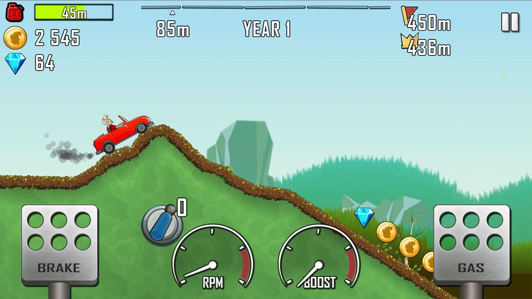 Hill Racing Car Up screenshot game