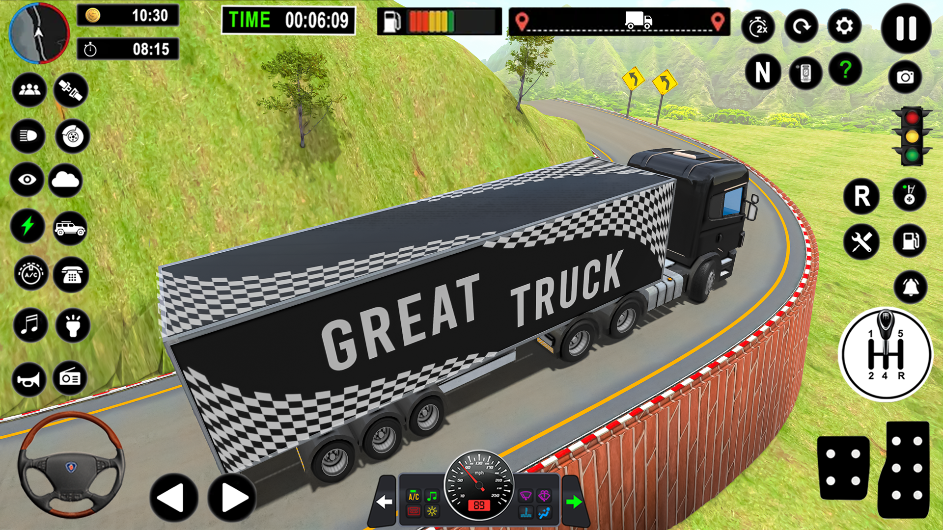 Screenshot 4 of US Truck Driving Games Sim 