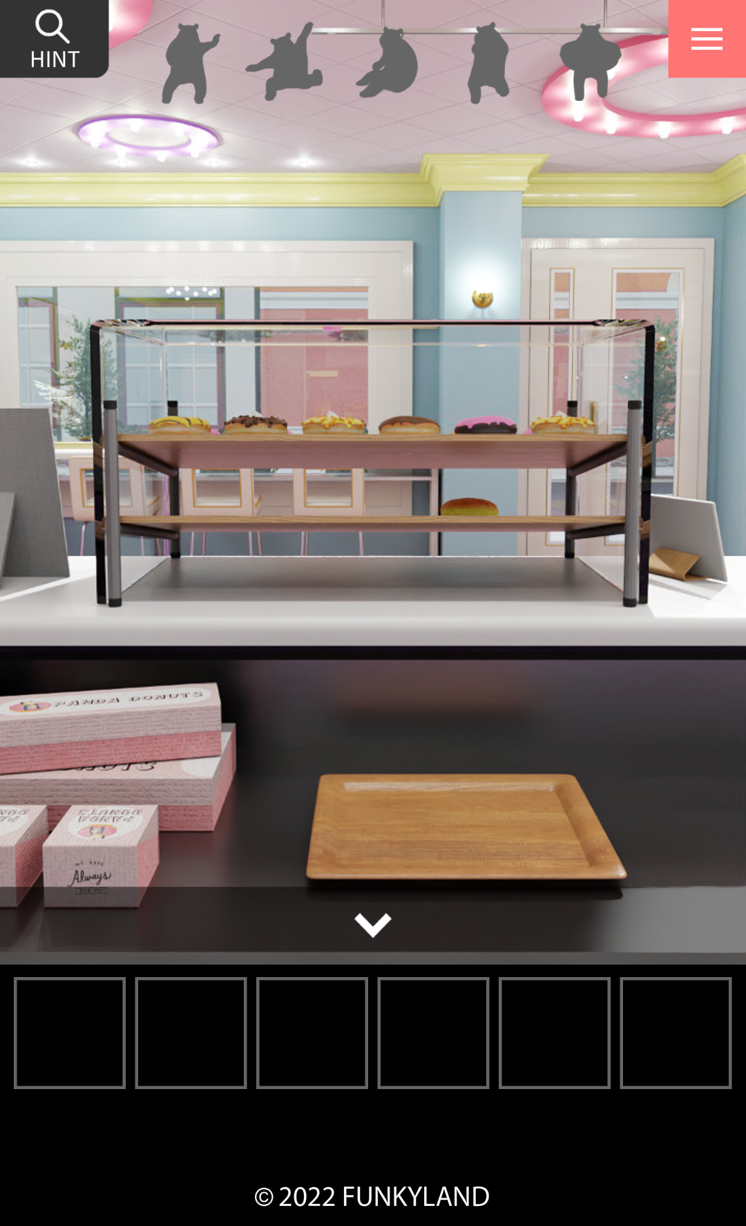 Escape the Panda Donuts Game Screenshot