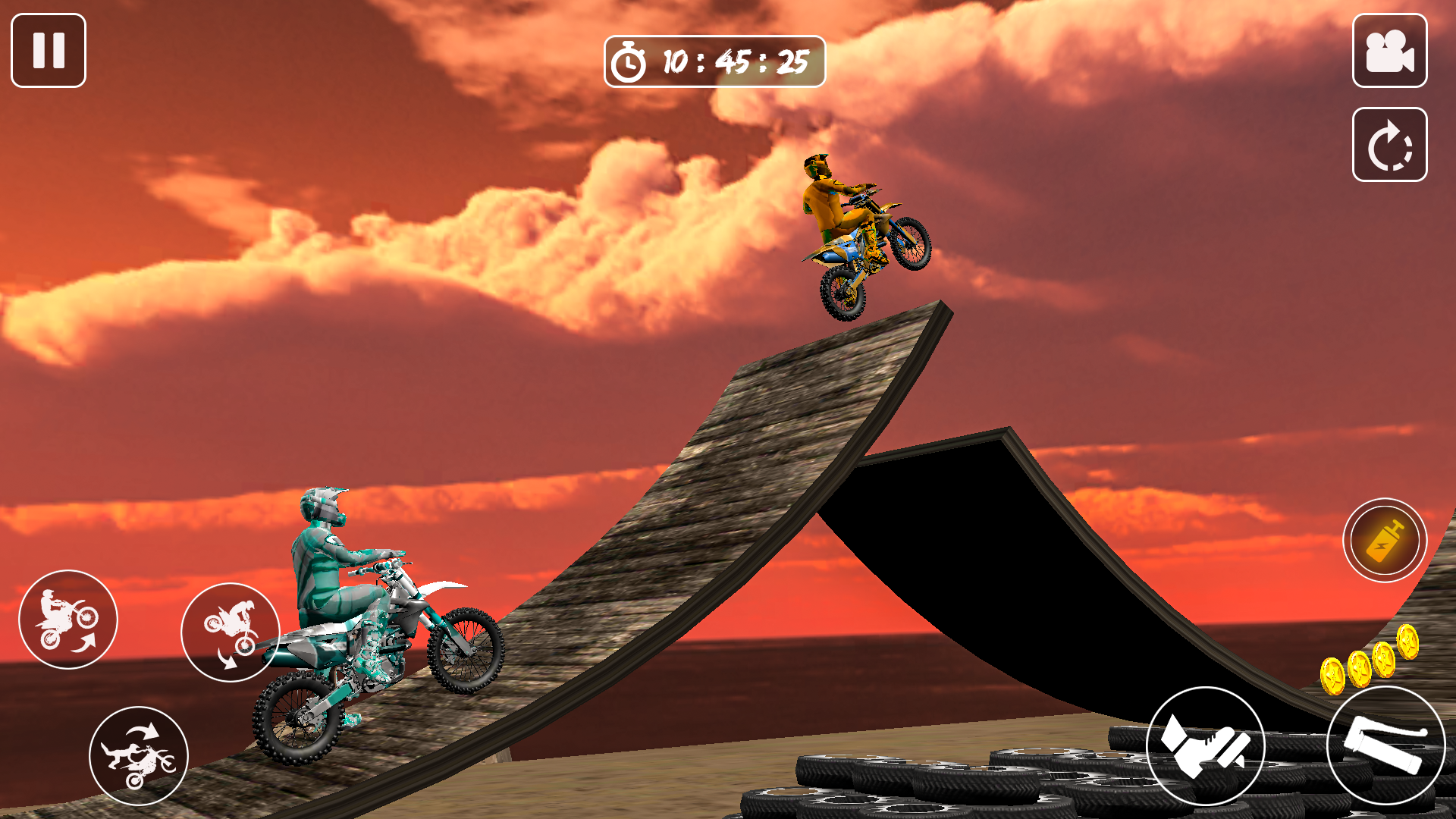Motocross Bike Stunt Bike Game Game Screenshot