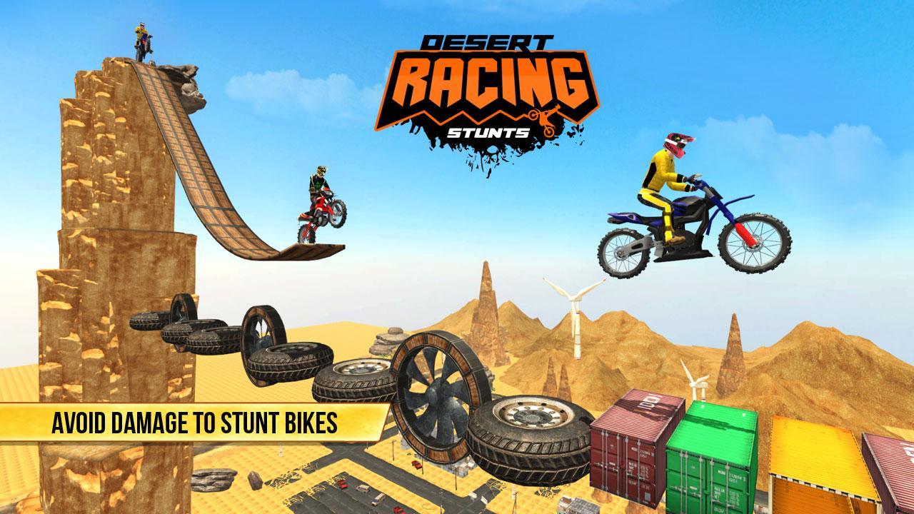 Screenshot 1 of Desert Bike Stunts 3.0.1