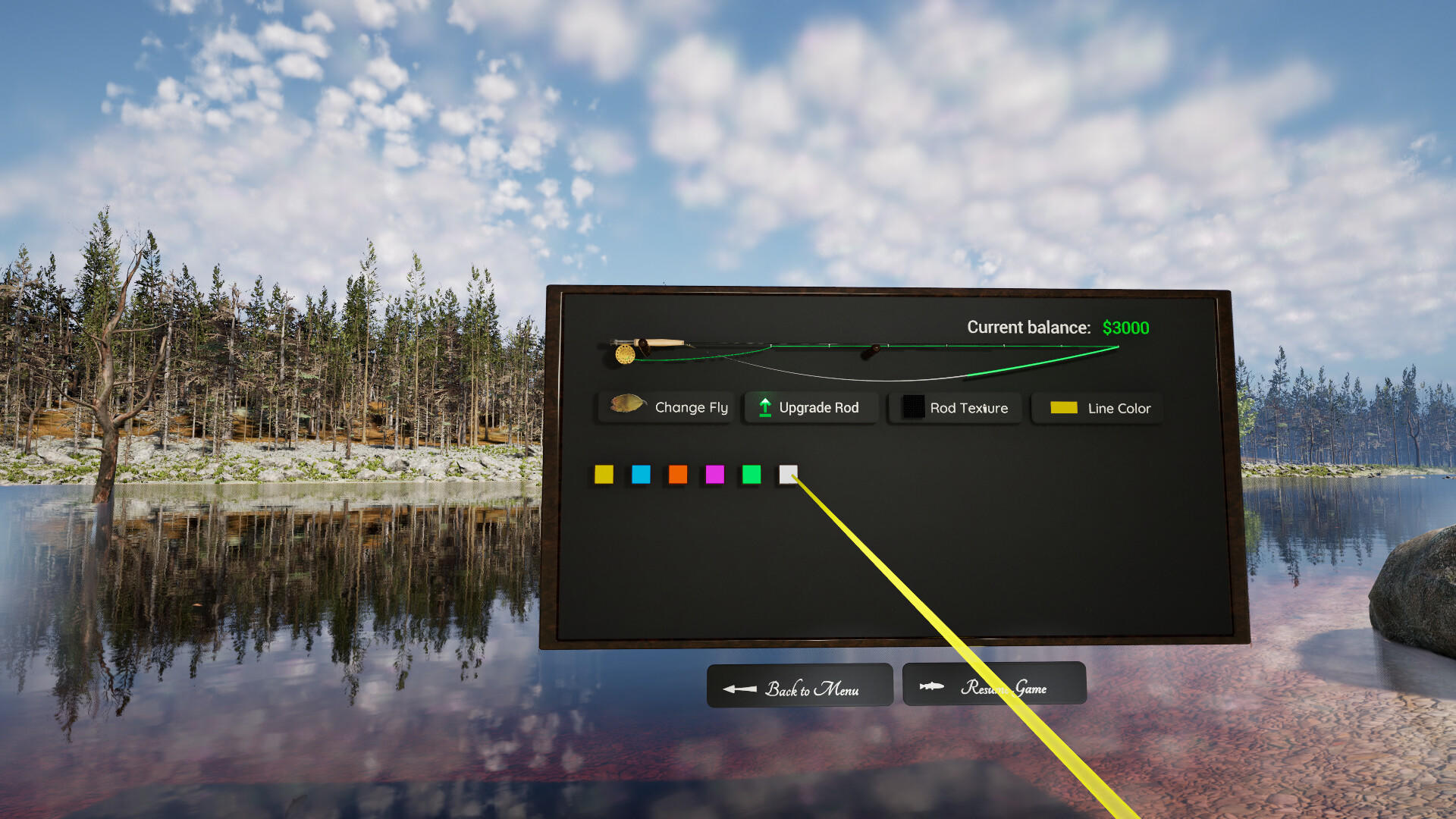 Fly Caster - VR Fly Fishing screenshot game