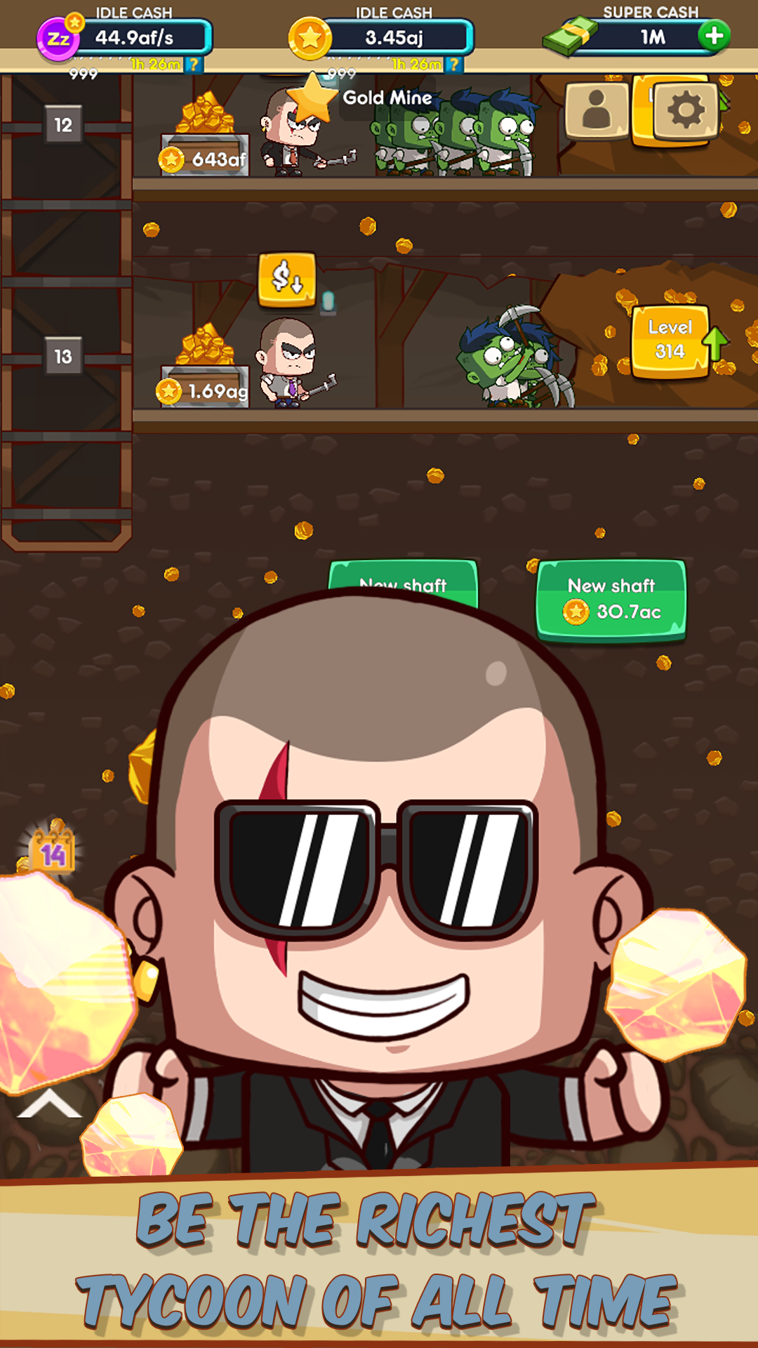 Apocalypse idle miner 게임 스크린샷