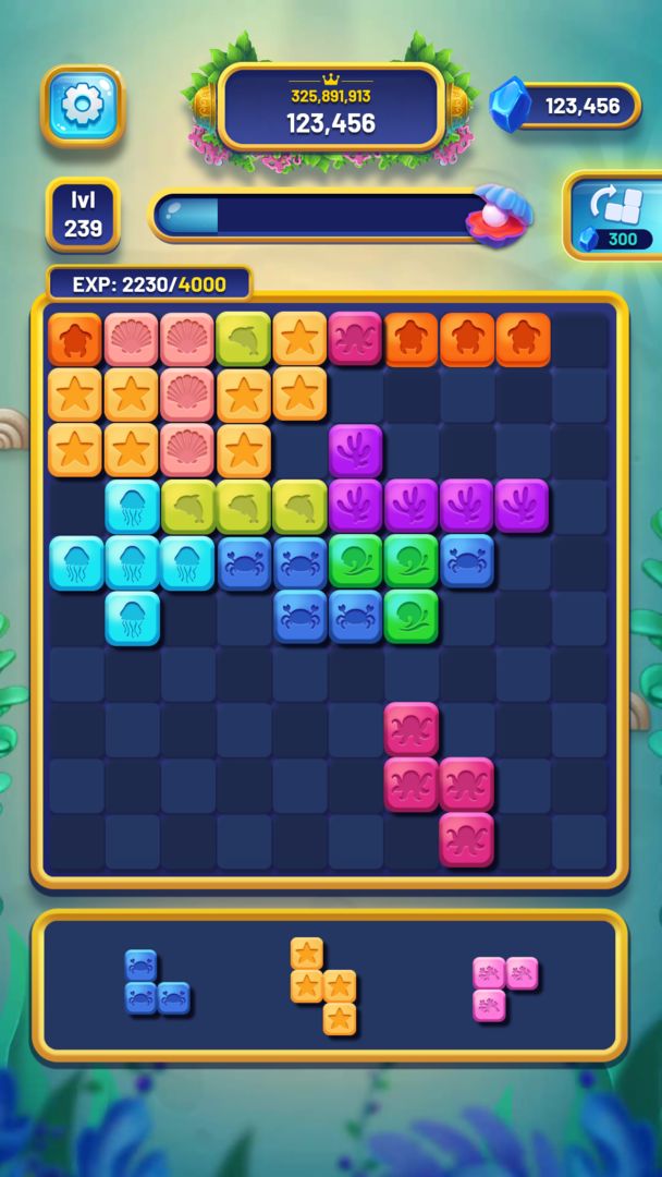 Screenshot of Sea Block 1010