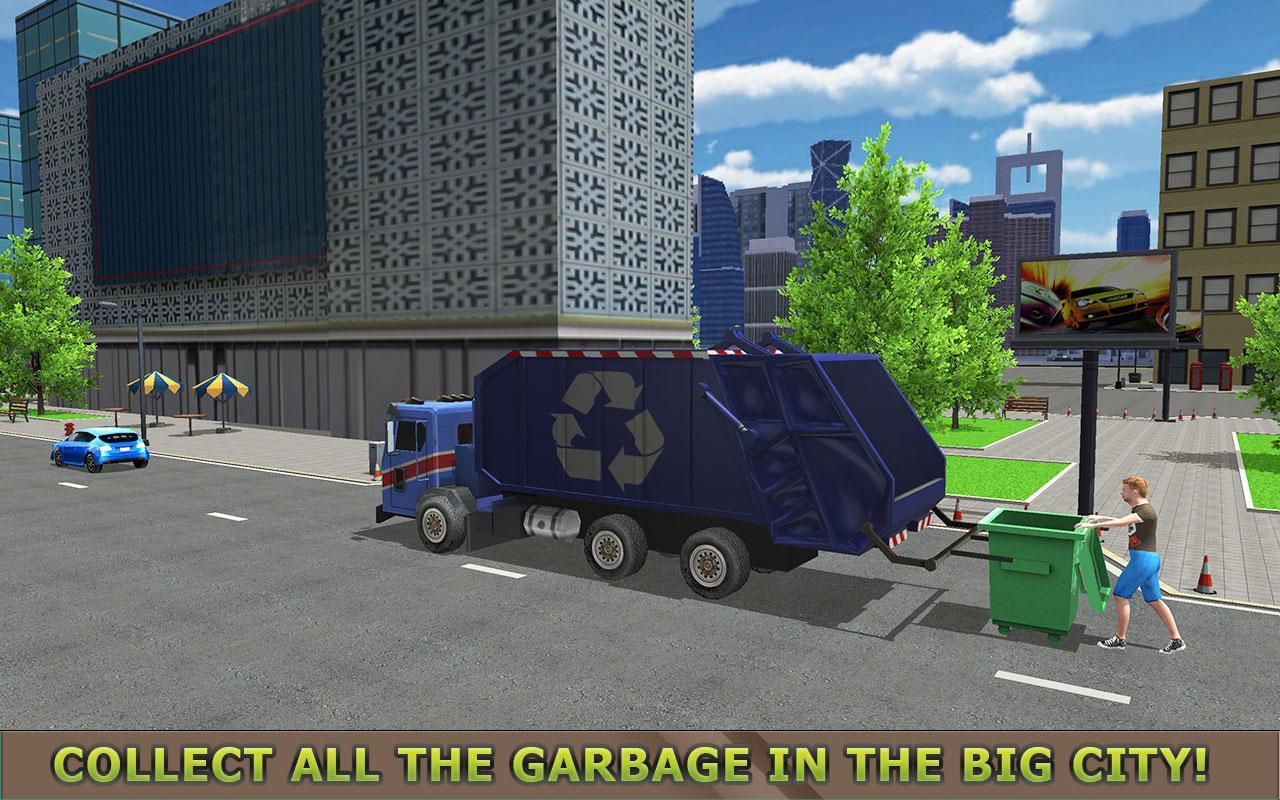 Ảnh chụp màn hình Garbage Truck Simulator PRO 2