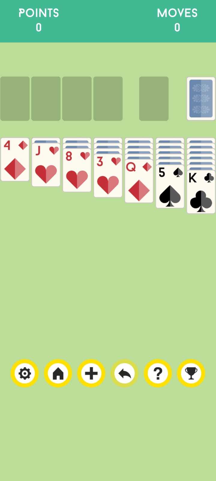 Screenshot of Timeless Solitaire