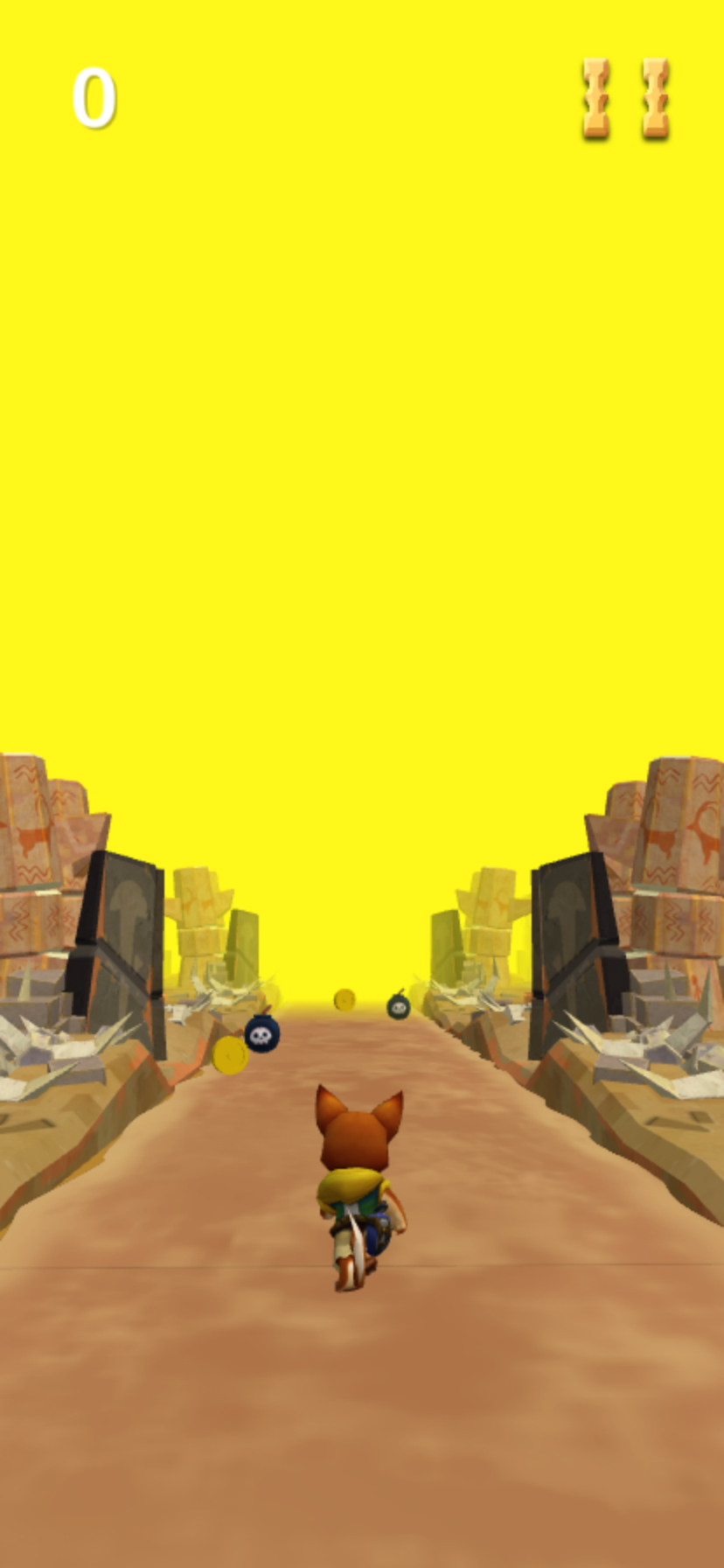 Desert Fox Dash ภาพหน้าจอเกม